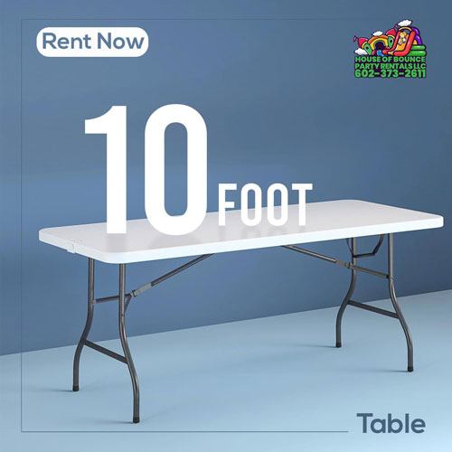 Photo of 10 ft table rental