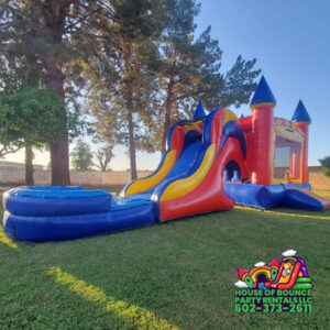 Photo of a B&R combo bounce house rental