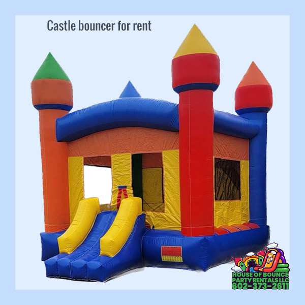 Photo of a Castle Bouncer Rental
