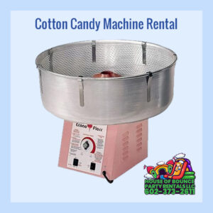 Photot of a Cotton Candy Machine rental unit