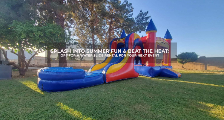 Splash into Summer Fun & Beat the Heat: Top 10 Reasons to Opt for a Water Slide Rental for your next event